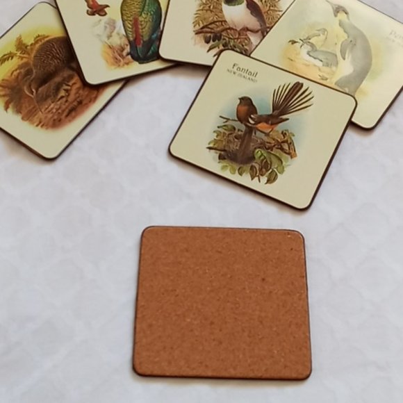 New Zealand Bird Coasters -Good Condition Very Clean - Picture 2 of 3